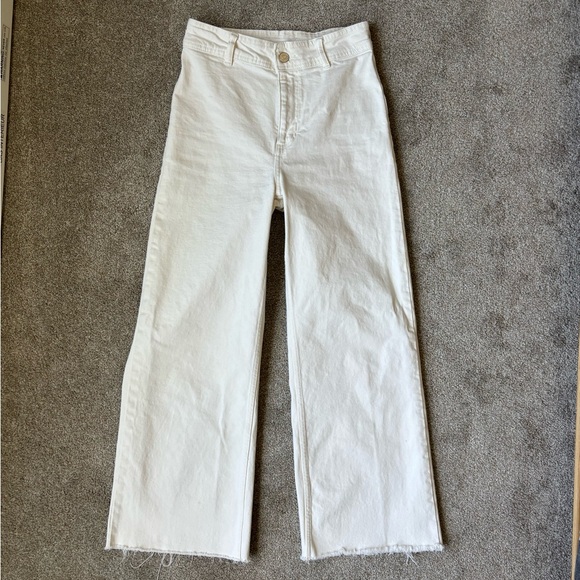 Mango Catherine Culotte High Rise Jeans - Picture 7 of 11